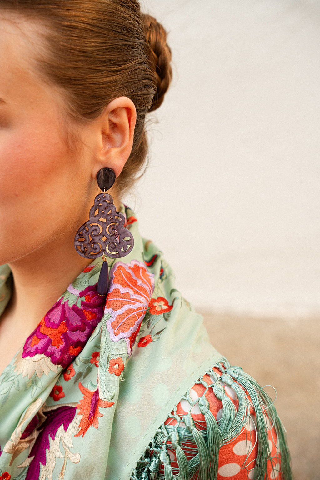 PENDIENTES RESINA CALIFA