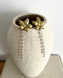 PENDIENTES DALIA PERLA