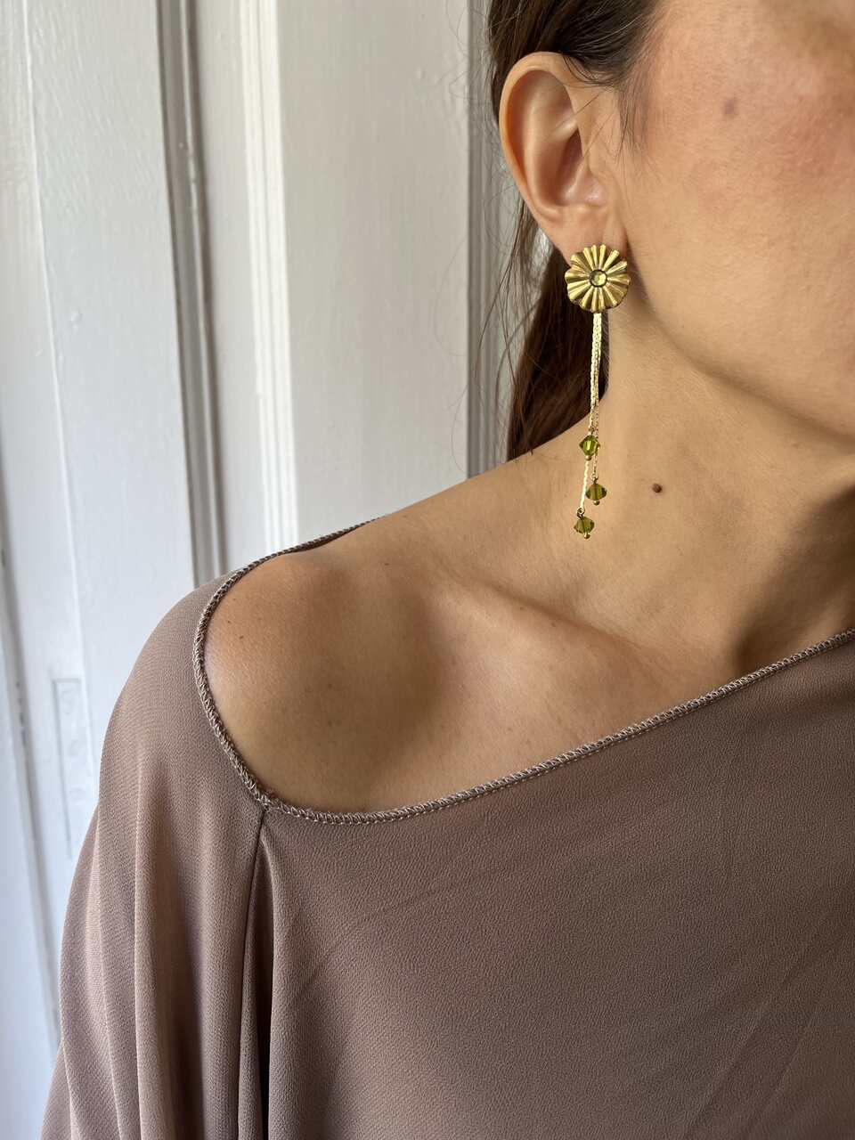 PENDIENTES OLIVINE