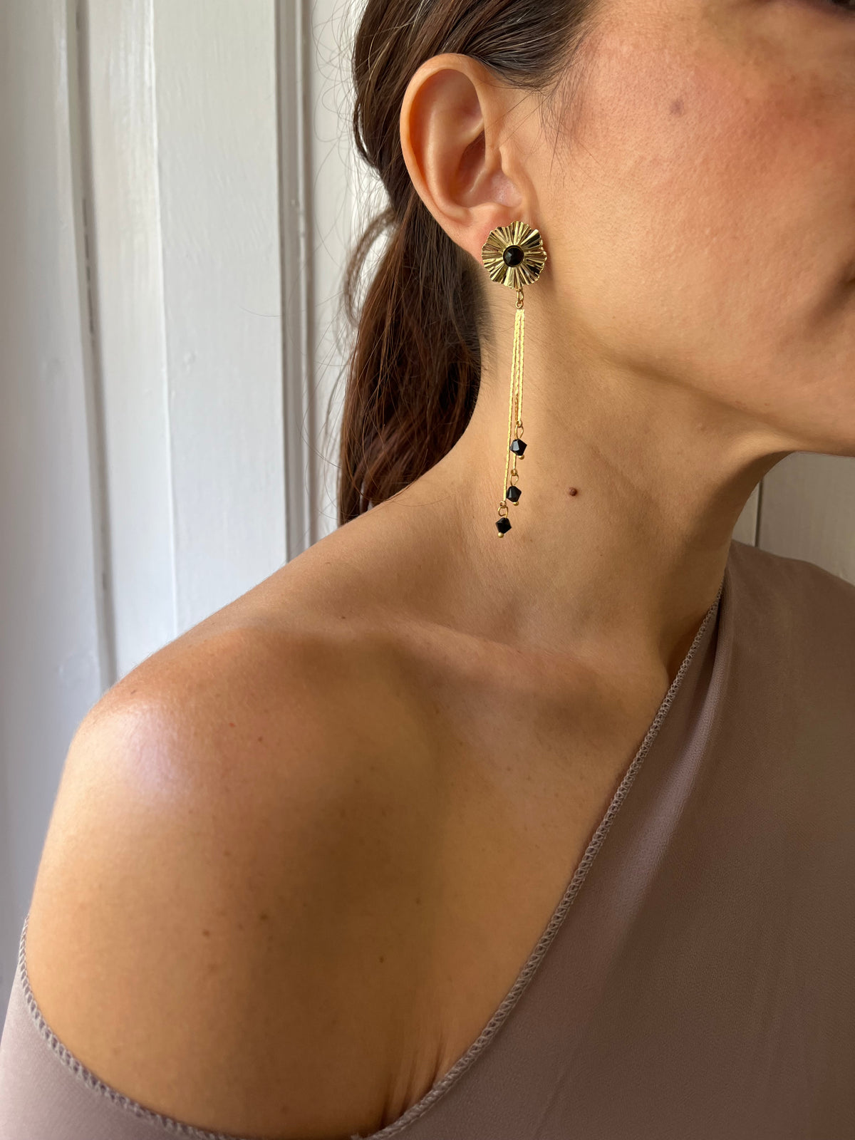 PENDIENTES AZUL NOCHE