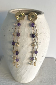 PENDIENTES LIRIO