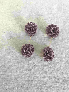 PENDIENTES CROCHET