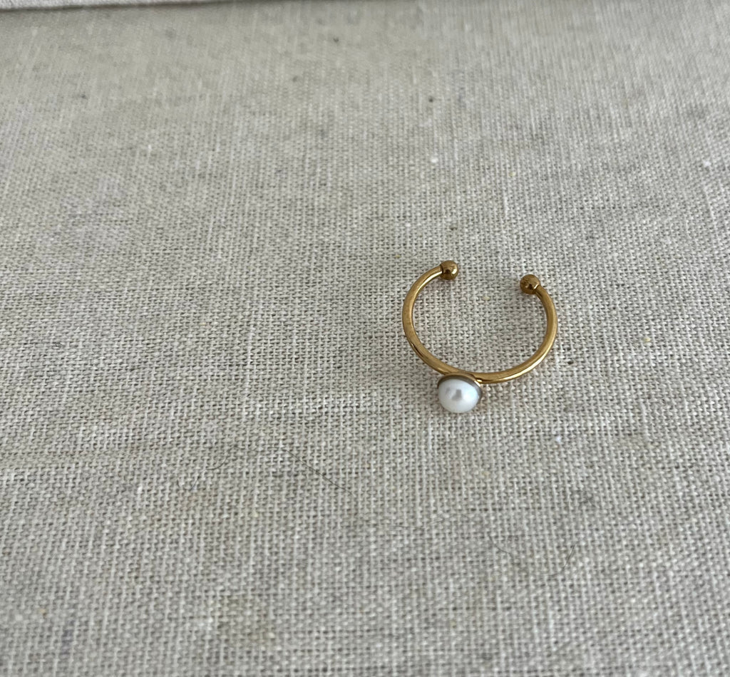ANILLO PERLA MEDIA