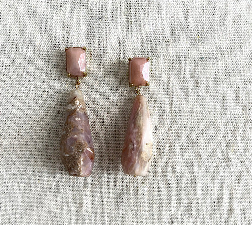 PENDIENTES MARMOLADOS