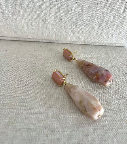 PENDIENTES MARMOLADOS
