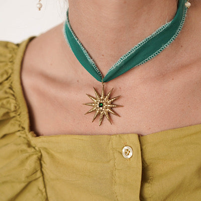 CHOKER GASA ESTRELLA