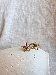 PENDIENTES DALIA AZUL