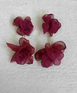 PENDIENTES FLOR GASA
