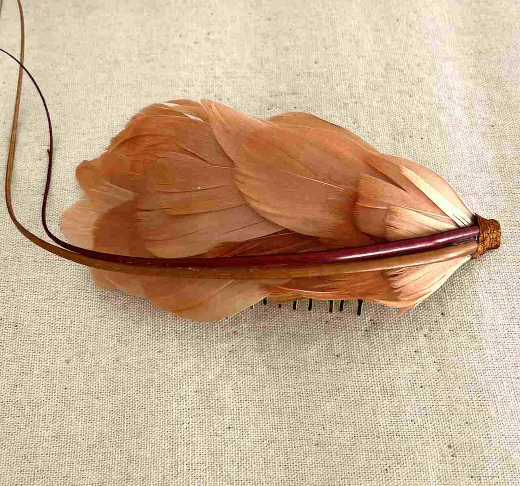 TOCADO ALA DE PLUMAS