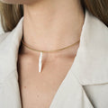 CHOKER  PERLA
