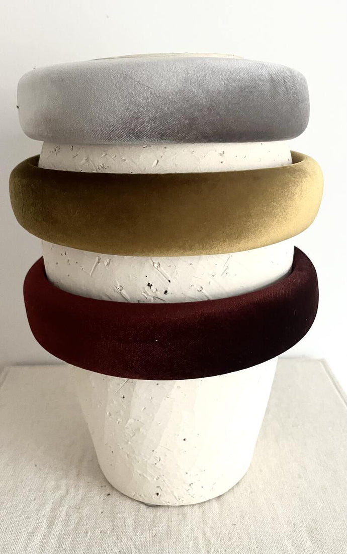 DIADEMA ABULTADA TERCIOPELO