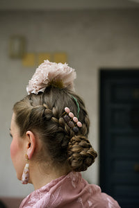 PEINA CERAMICA ROSA