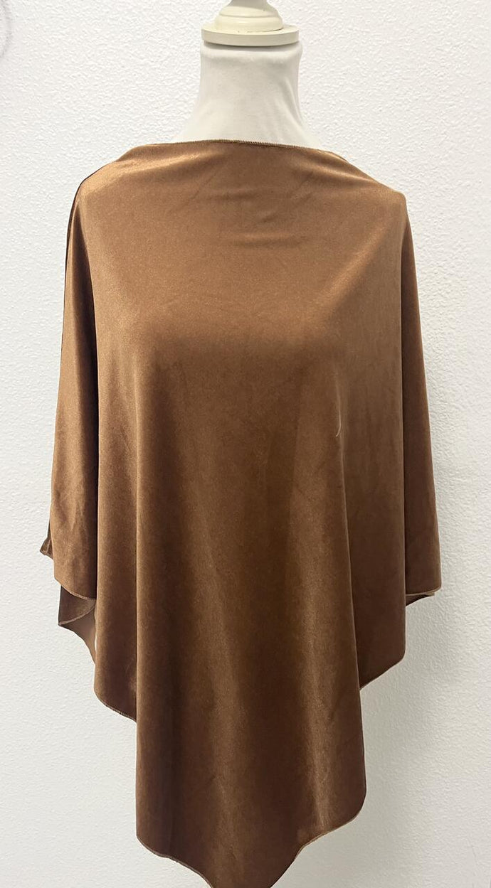 CAPA PONCHO TERCIOPELO