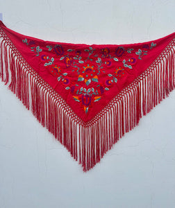 MANTON VALERIA ROJO NIÑA