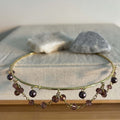 CHOKER BURGUNDY