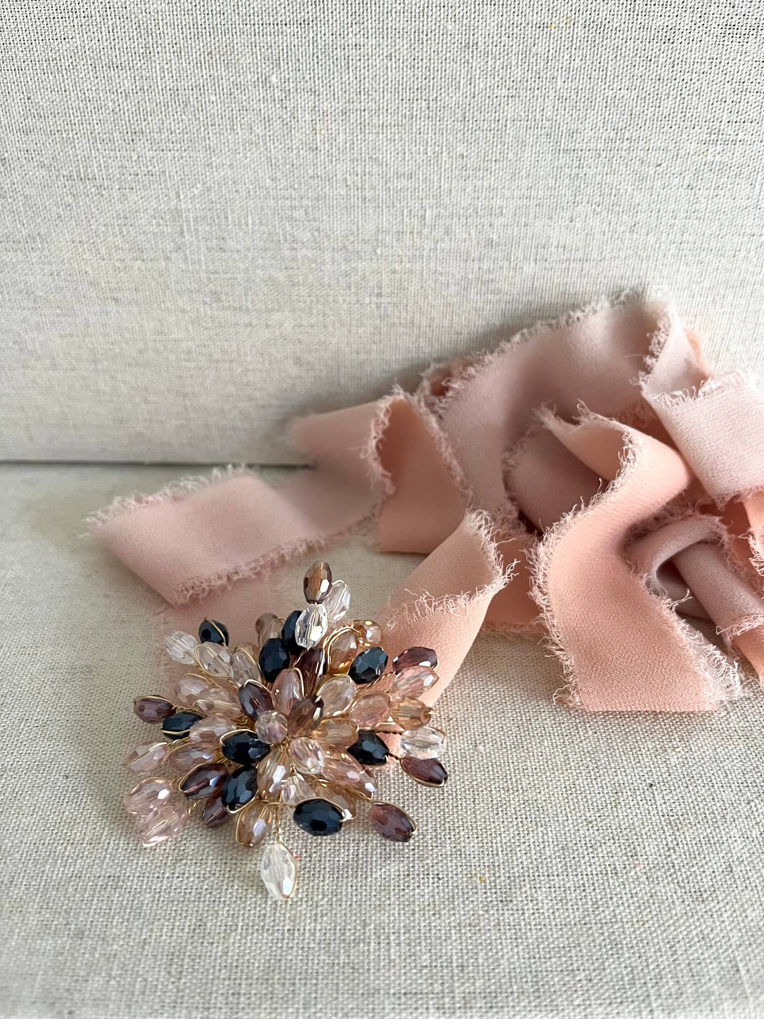 CHOKER GASA DESFLECADO