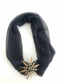 CHOKER GRIS ANTRACITA