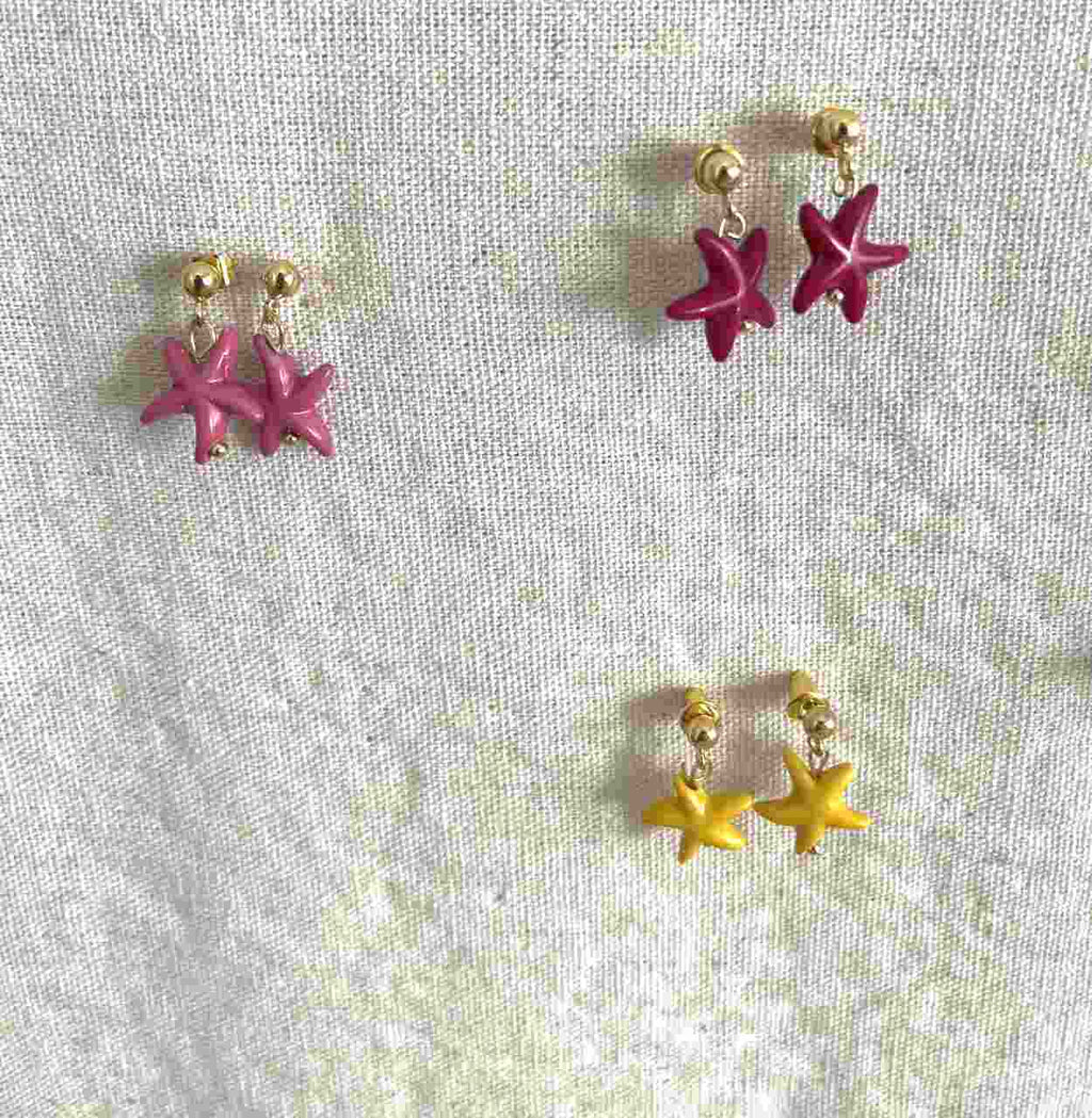 PENDIENTES ESTRELLA DE MAR