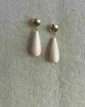 PENDIENTES LAGRIMA MARFIL