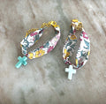 PULSERA LIBERTY CRUZ CERAMICA