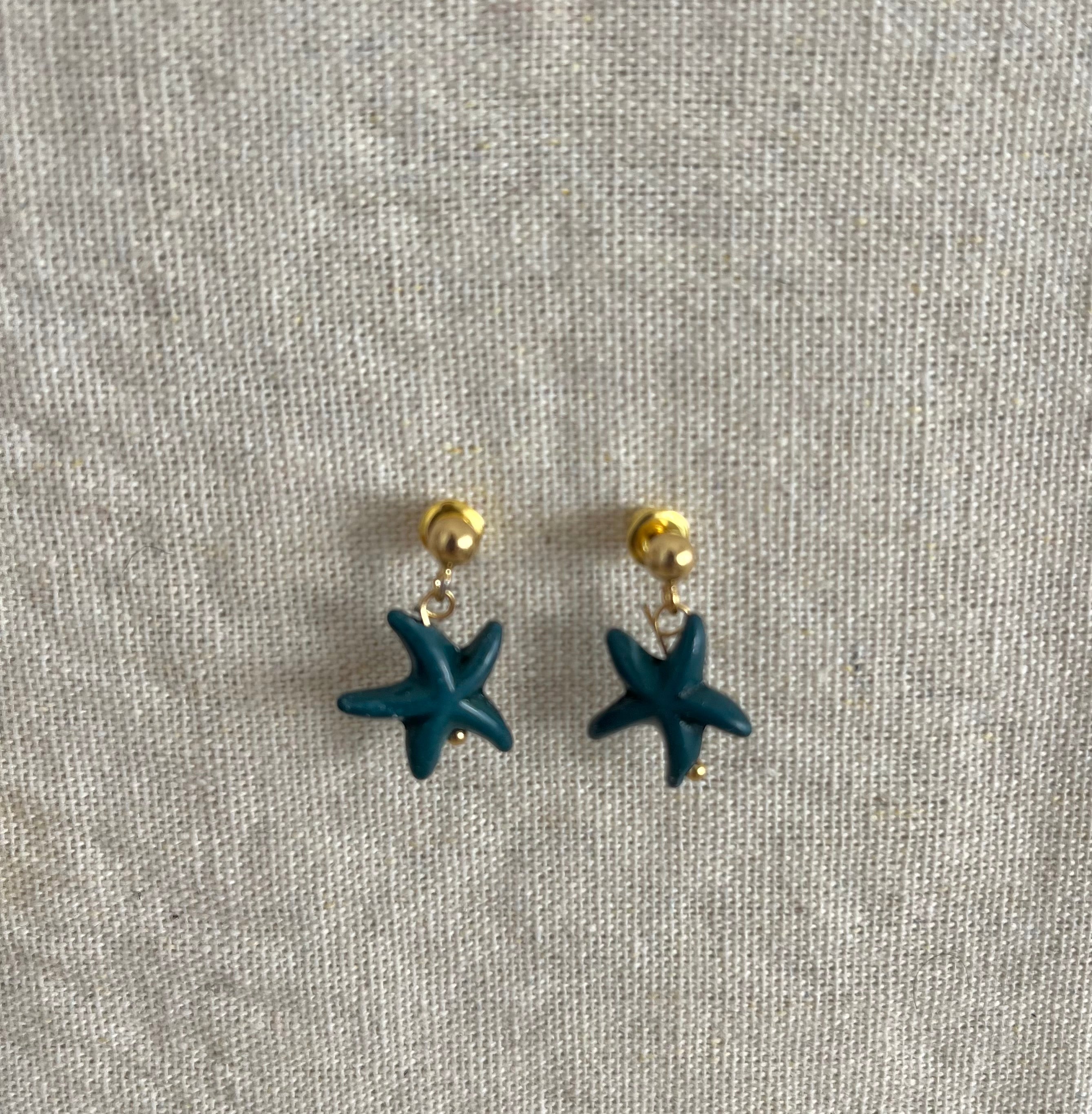 PENDIENTES ESTRELLA DE MAR