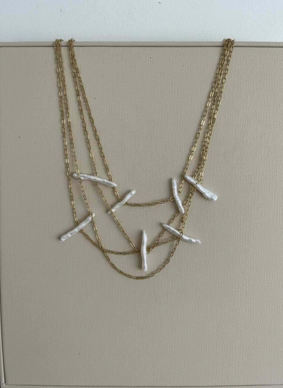 COLLAR PERLAS CULTIVADAS LARGAS