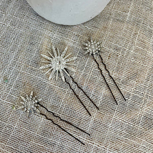 TRIO ESTRELLAS BRITHIS PLATEADO