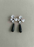 PENDIENTES FLOR ESMALTADA