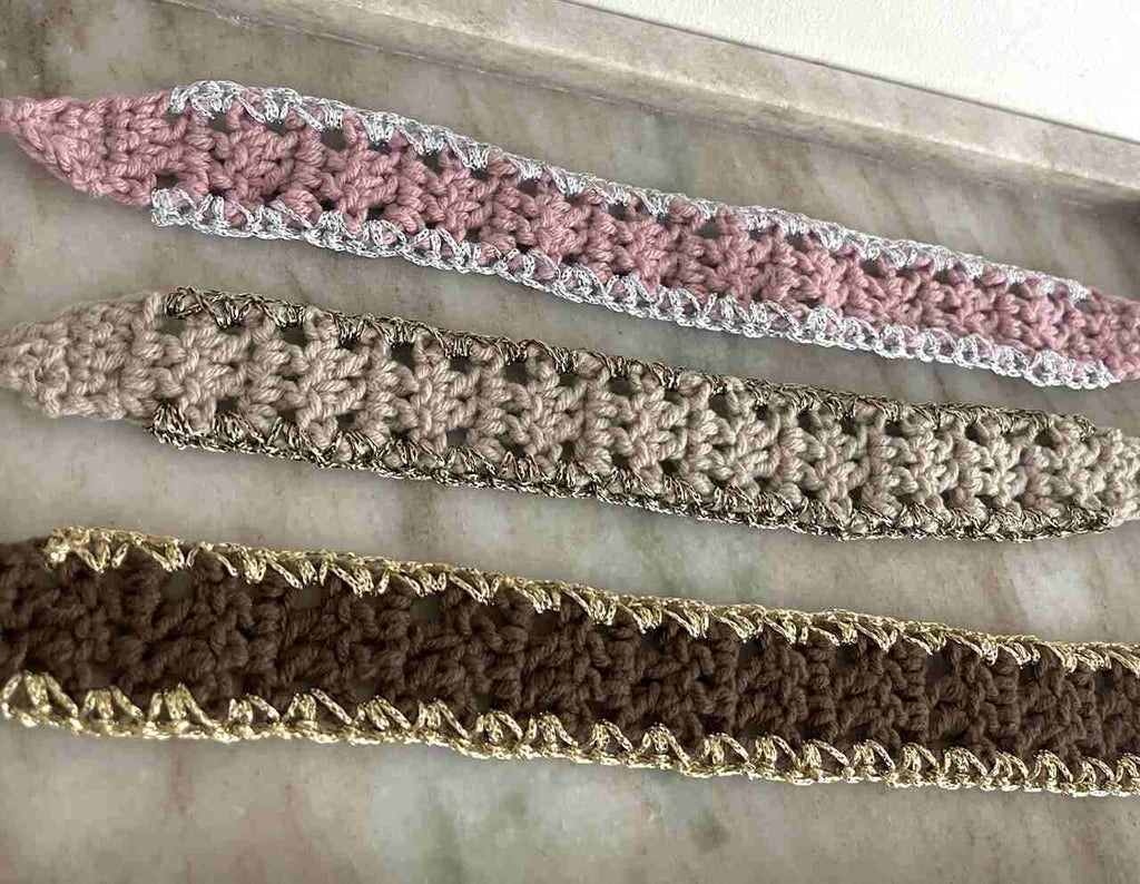CHOKER CROCHET BRILLO