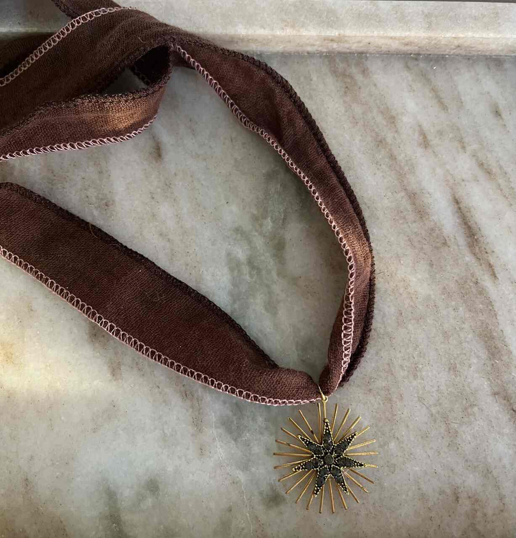 CHOKER GASA ESTRELLA