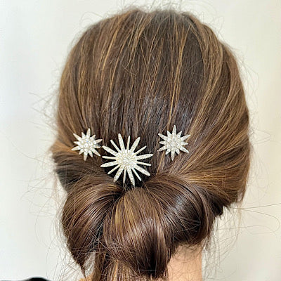 TRIO ESTRELLAS BRITHIS PLATEADO