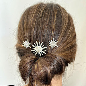 TRIO ESTRELLAS BRITHIS PLATEADO