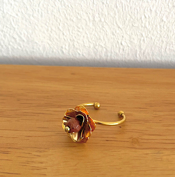 ANILLO FLOR ROSA