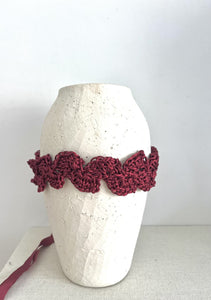 CHOKER ONDAS CROCHET