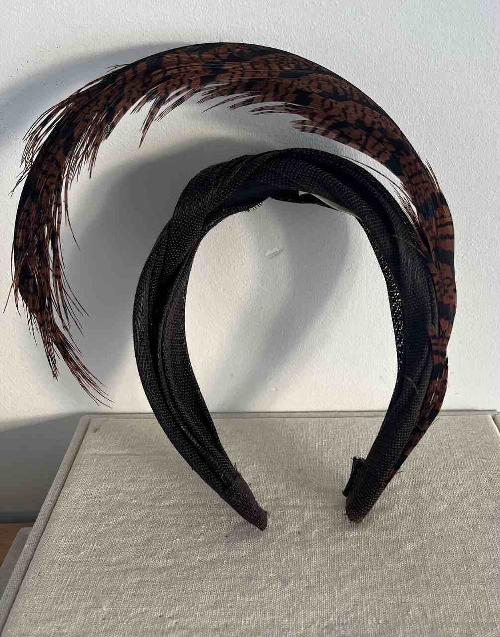 DIADEMA  MARRON CHOCOLATE