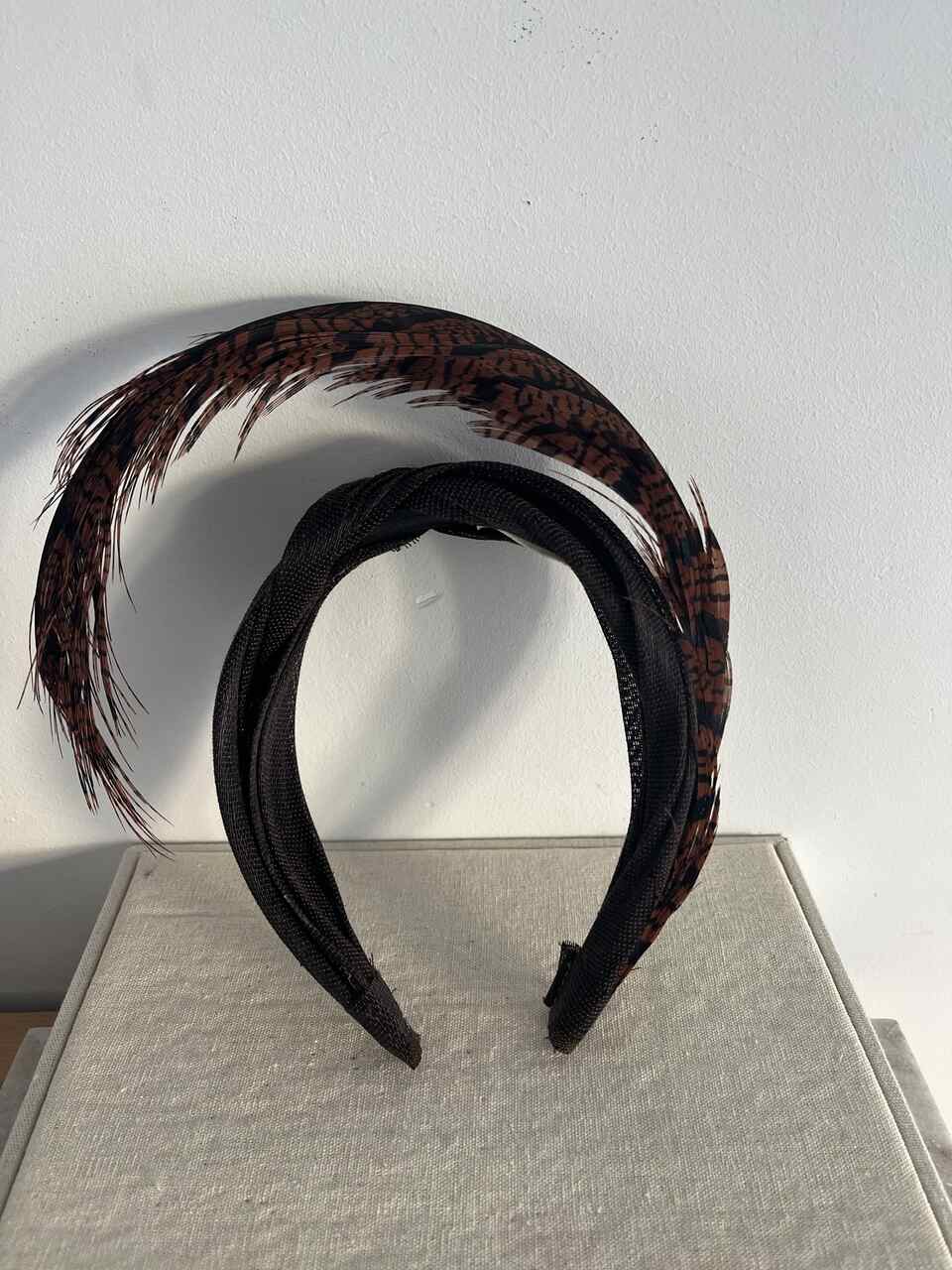 DIADEMA  MARRON CHOCOLATE
