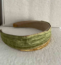 Cargar imagen en el visor de la galería, DIADEMA BICOLOR OLIVA
