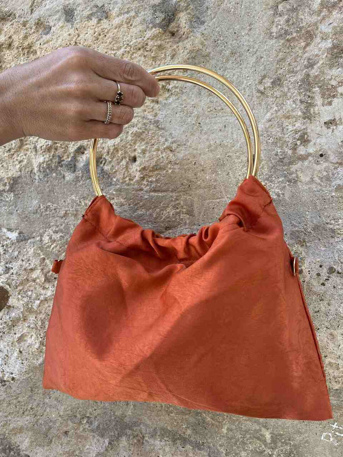 BOLSO SEDA TEJA