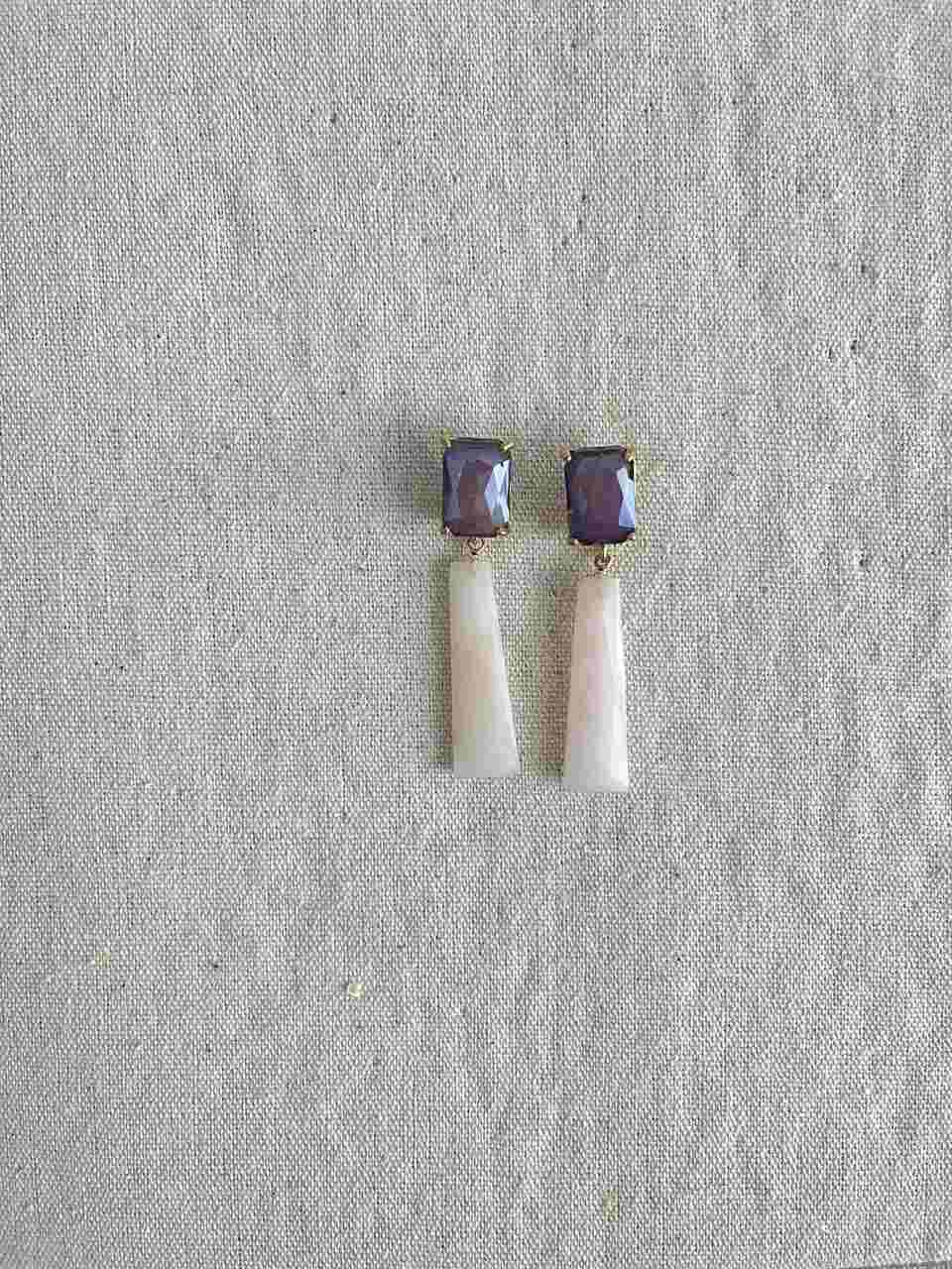 PENDIENTES AIRE BICOLOR