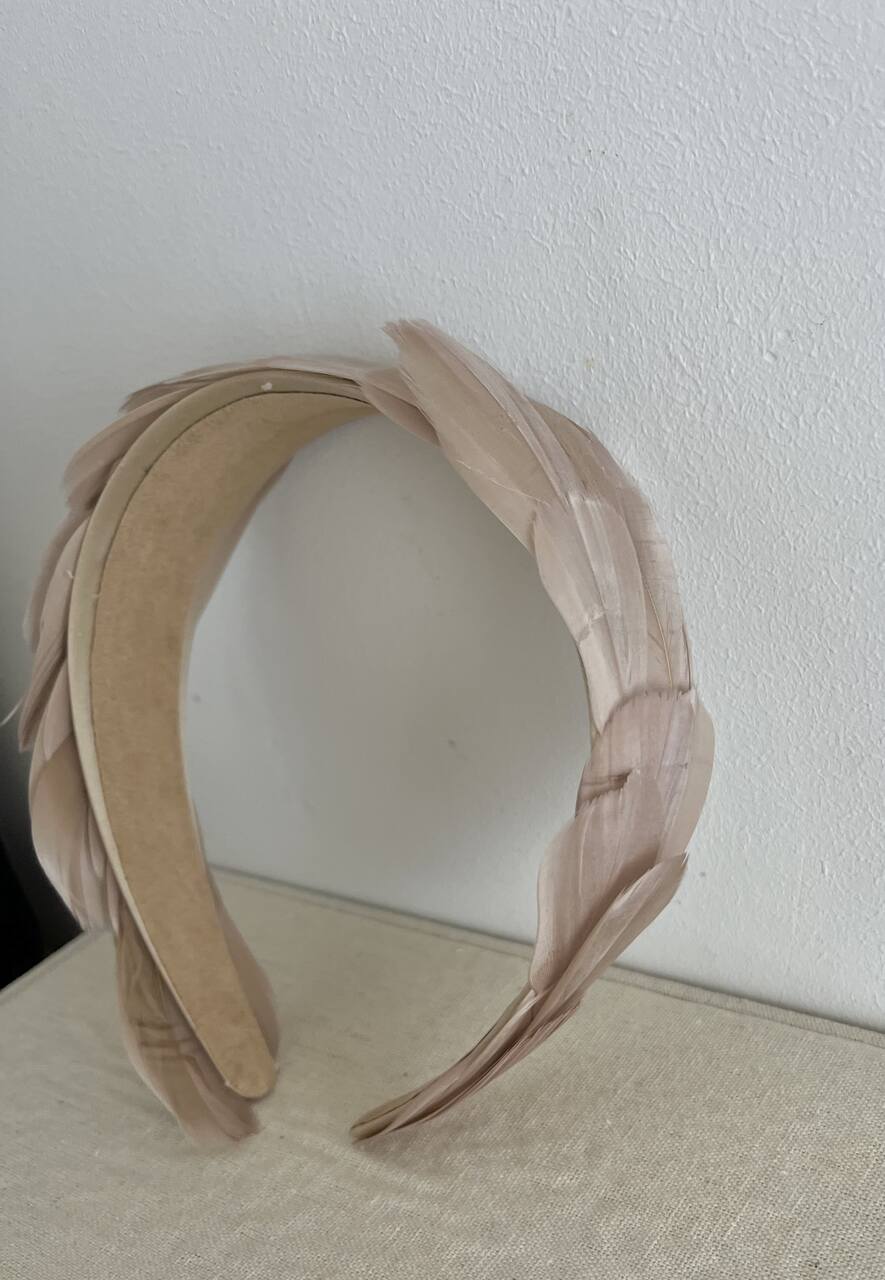 DIADEMA PLUMAS VISON