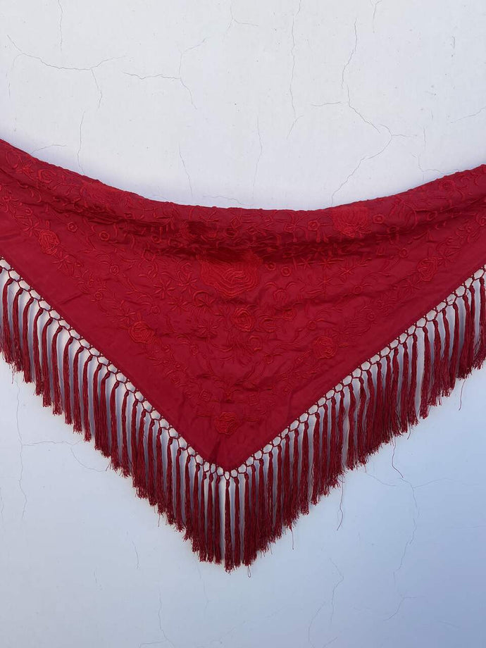 MANTON ROJO LISO