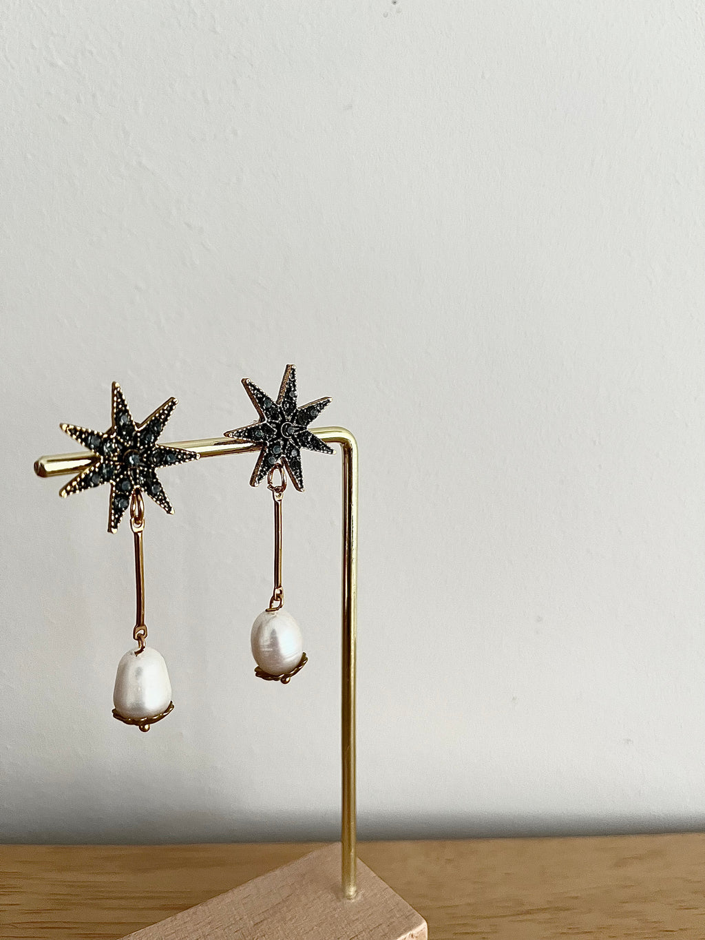PENDIENTES STAR ANTRACITA