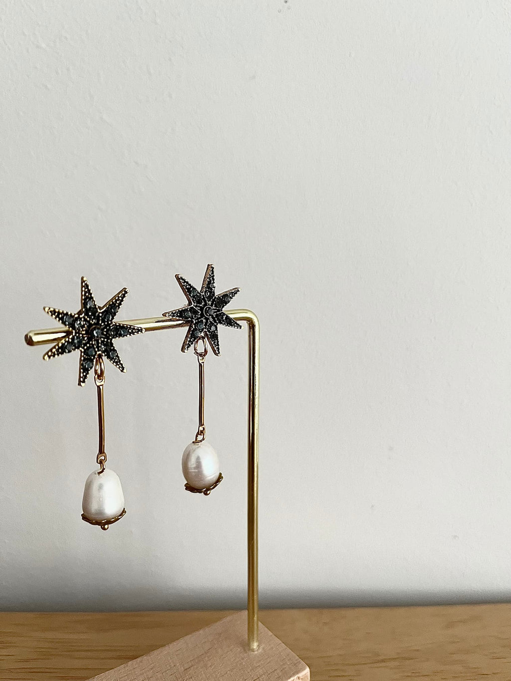 PENDIENTES STAR ANTRACITA