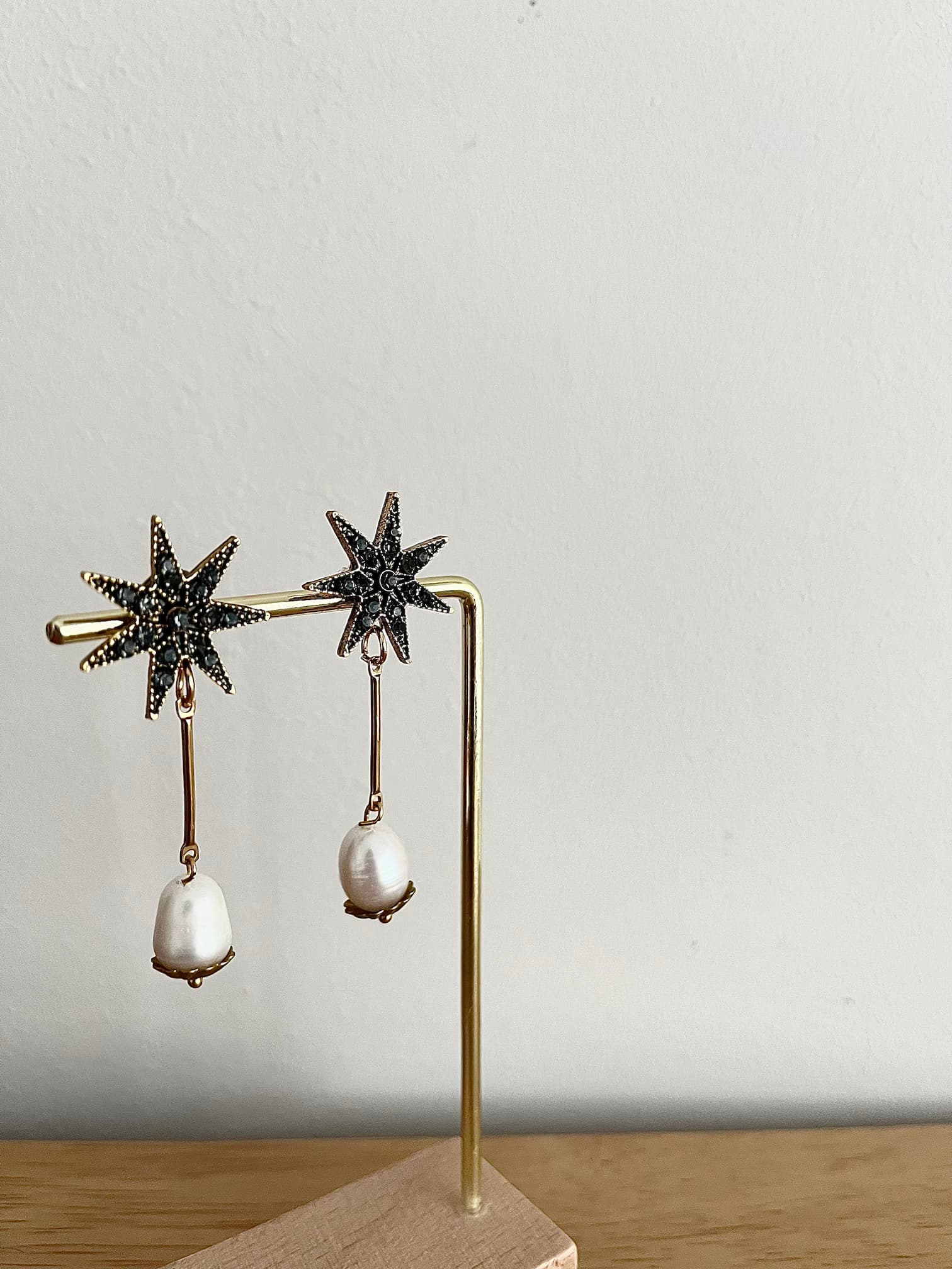PENDIENTES STAR ANTRACITA