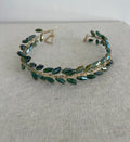 CHOKER VERDE OLIVO