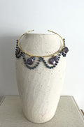 CHOKER PERLA NACAR GRIS