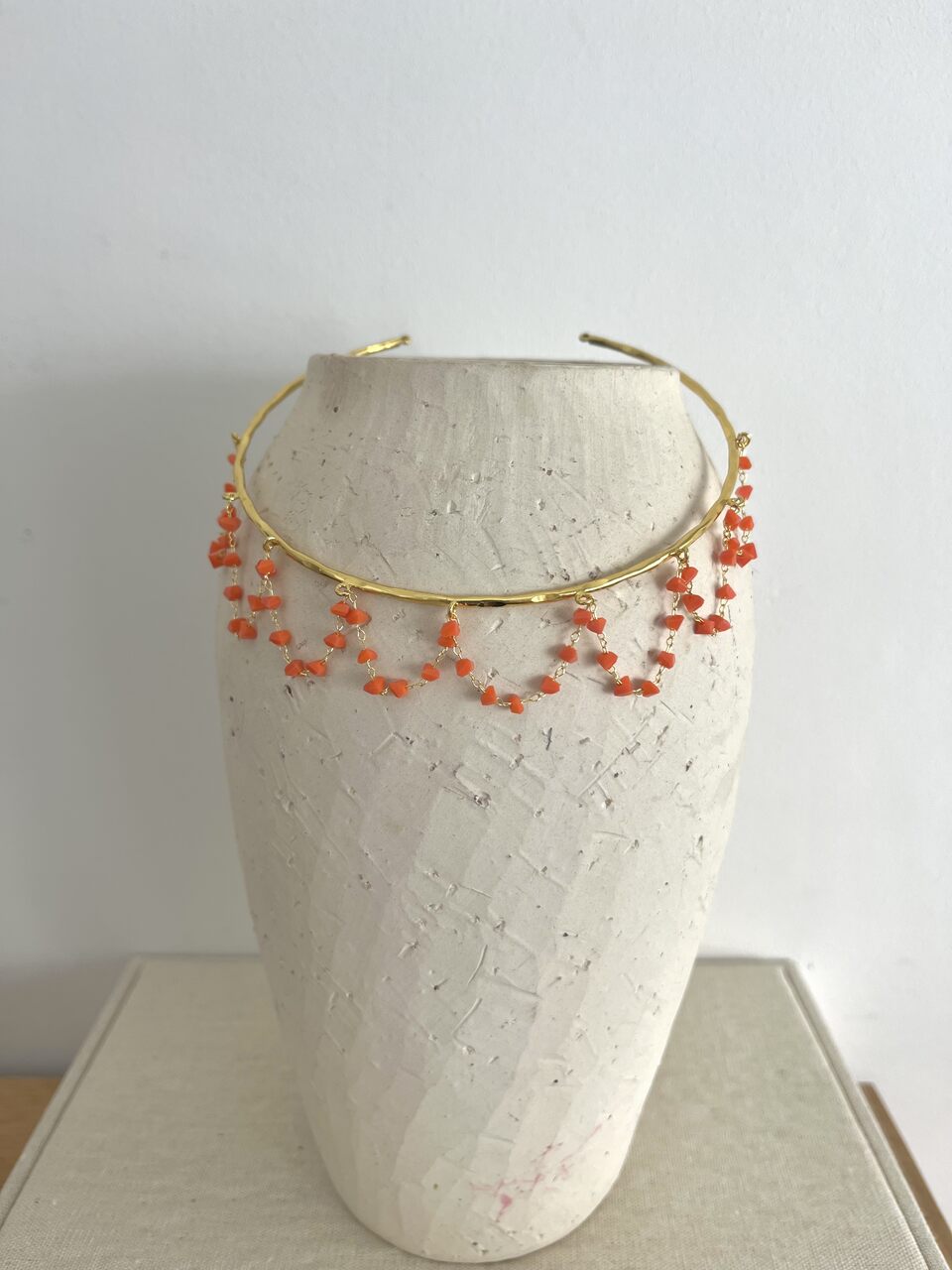 CHOKER  CADENA CORAL