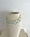 CHOKER CADENA TURQUESA