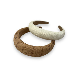 DIADEMA REDONDA RAFIA