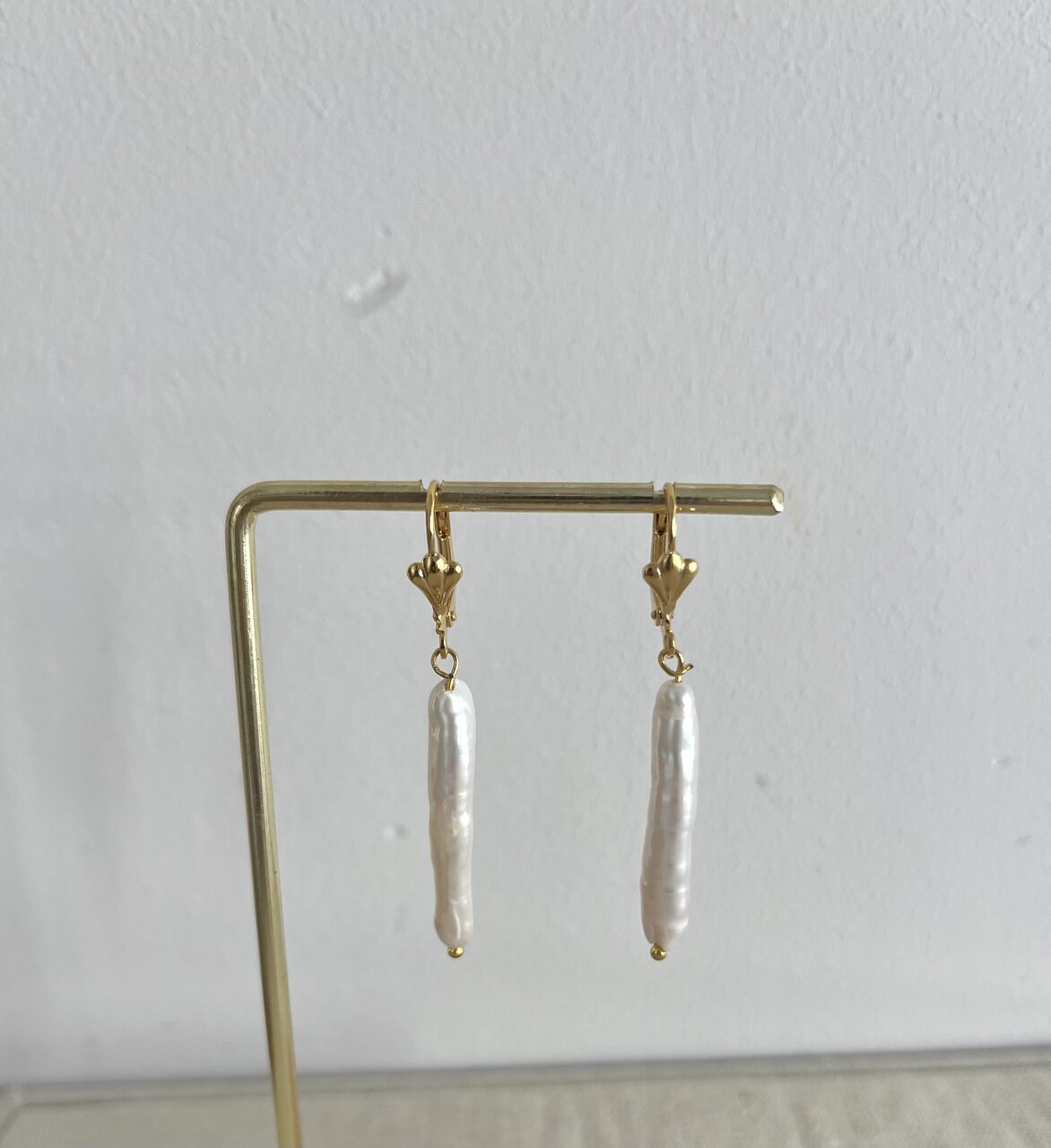 PENDIENTES PERLA LARGA